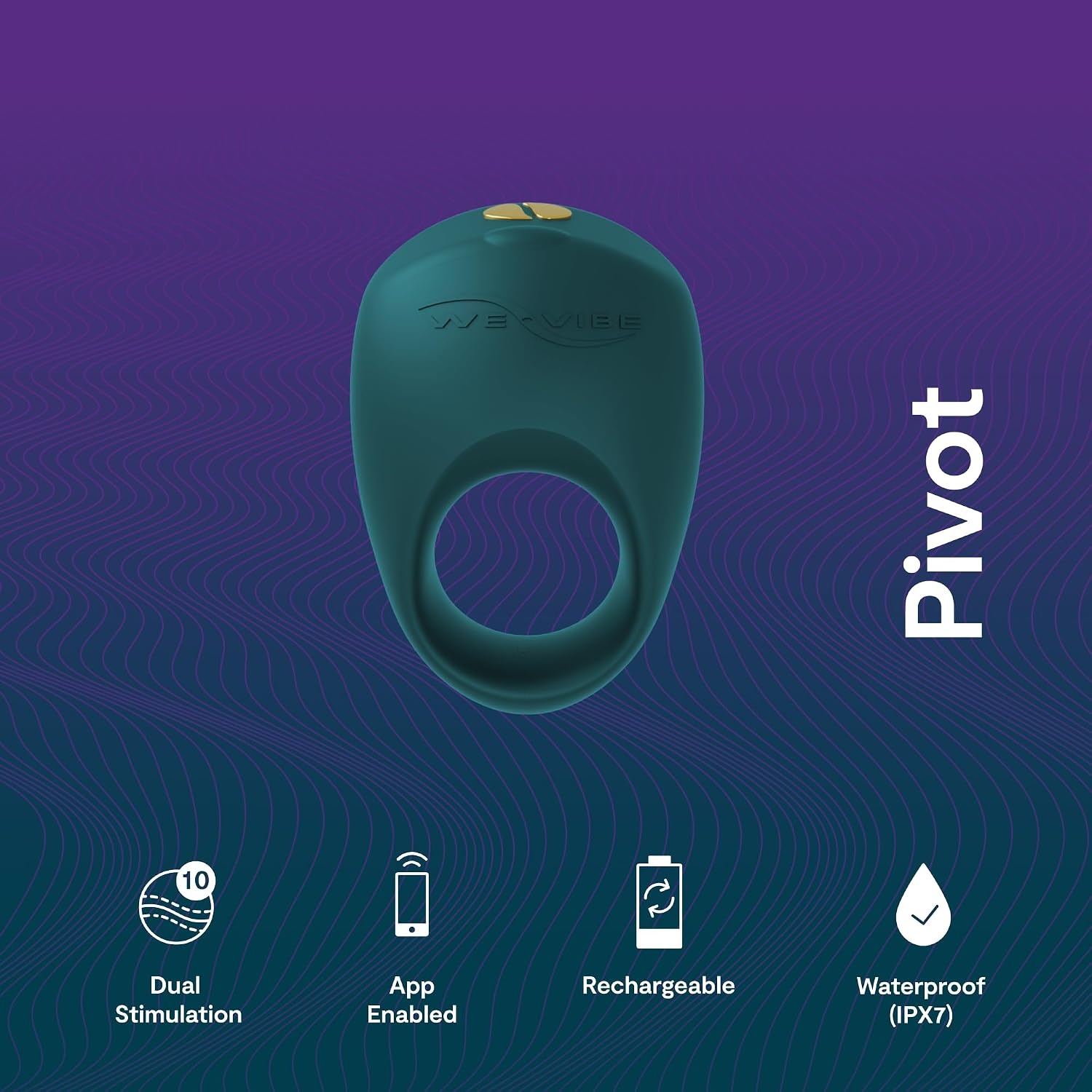 image:imageWeVibe Date Night Couples Sex Toy Kit G Spot Rabbit Vibrator amp Vibrating Cock Ring App Enabled His amp Hers Adult Sex Toys Dildo Clitoral Stimulator amp Penis Ring Vibrator Set Gifts for Couples