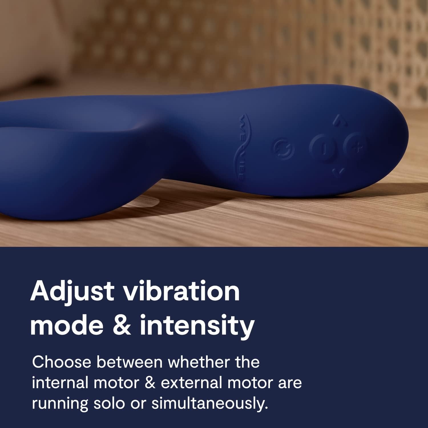 image:imageWeVibe Nova 2 Dual Rabbit Vibrator for Women Dildo Vibrator Adult Sex Toy Female Clitoral Stimulator G Spot Massager with 10 Vibration Modes Remote App Control Sex Toy for Couples BlueBlue