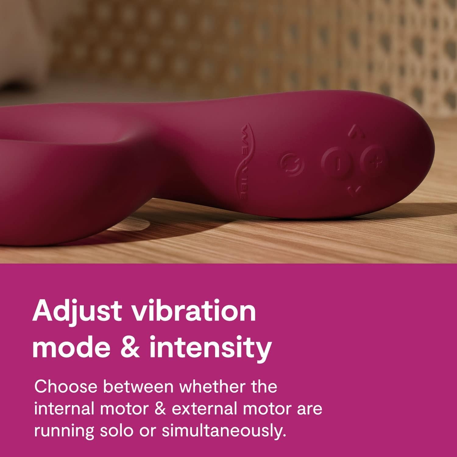 image:imageWeVibe Nova 2 Dual Rabbit Vibrator for Women Dildo Vibrator Adult Sex Toy Female Clitoral Stimulator G Spot Massager with 10 Vibration Modes Remote App Control Sex Toy for Couples BlueFuchsia