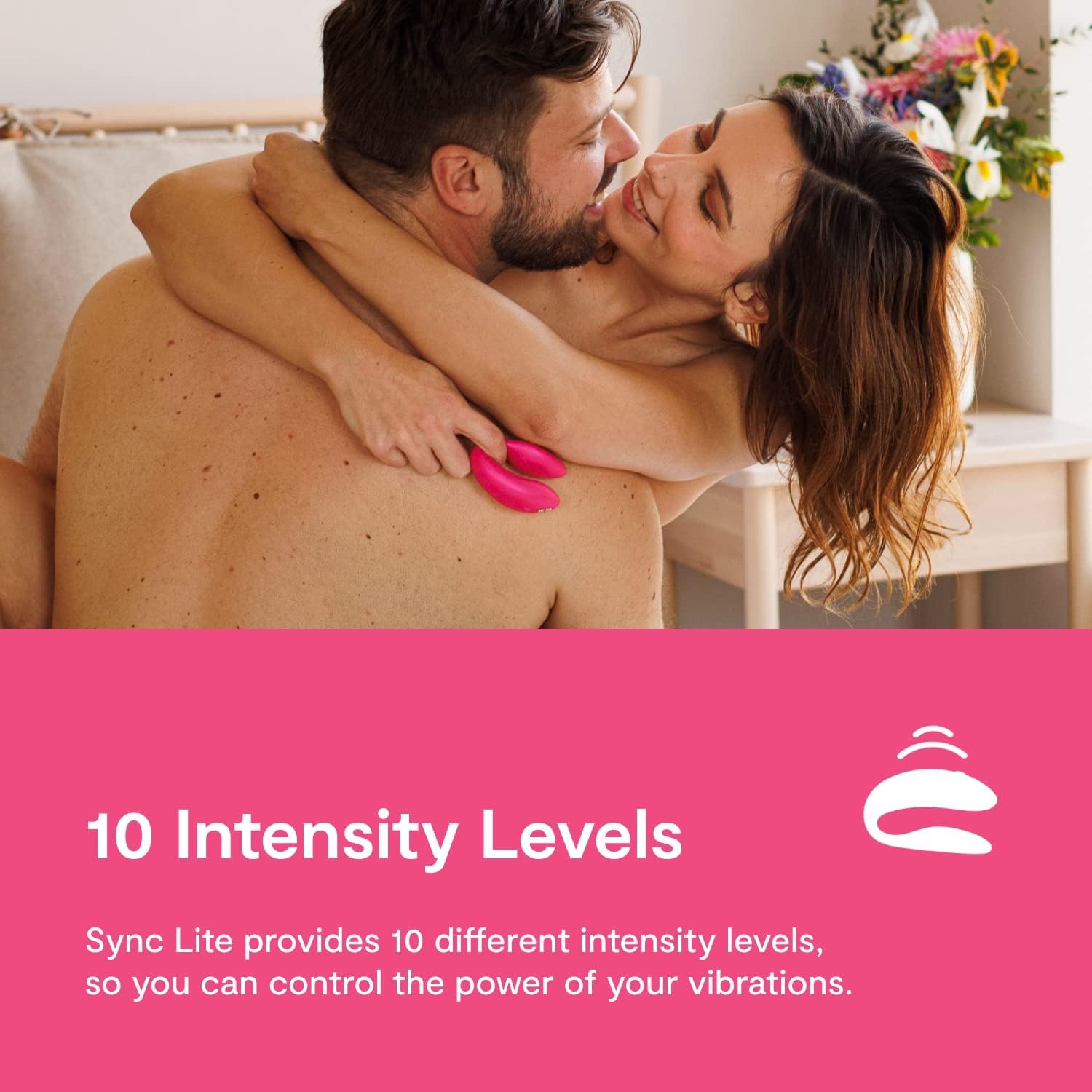 image:imageWeVibe Sync Lite Couples Vibrator Wearable App Control Vibrating Adult Sex Toy G Spot amp Clitoral Stimulator Dual Stimulation with 10 Speeds Adults Sex Toys for Couples Rechargeable AquaSync Lite