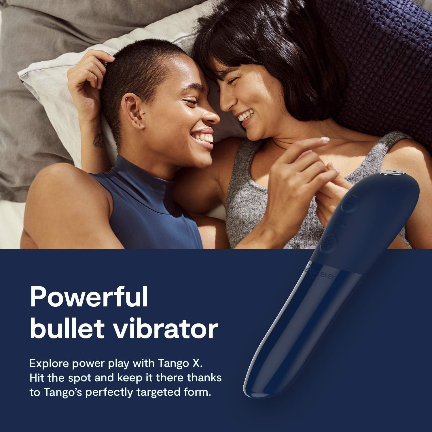 image:imageWeVibe Tango X Bullet Vibrator Sex Toy Adult Toys for Women amp Couples Vibrating Sex Toy for Her Mini Clitoris Stimulator 8 Intensity Levels Gifts for Women Waterproof Blue