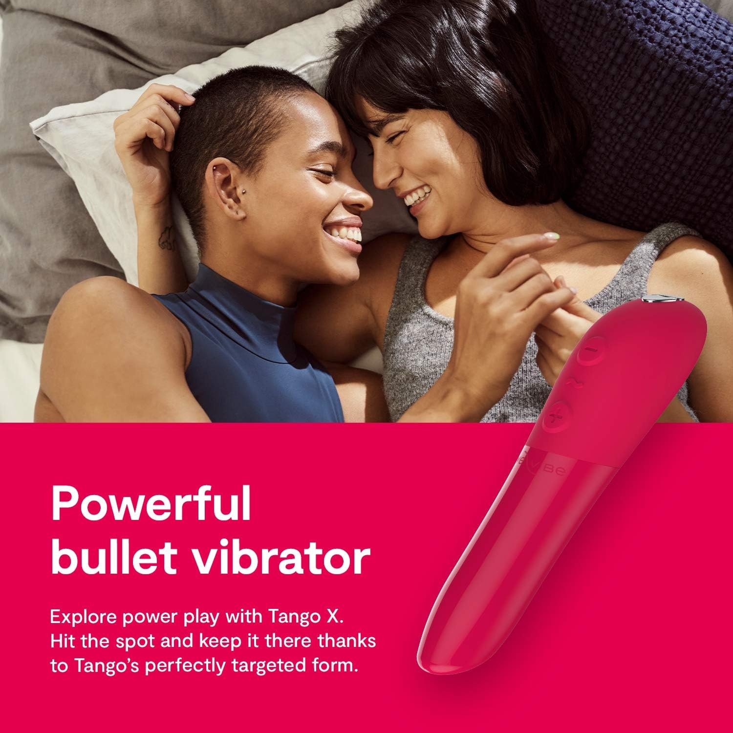 image:imageWeVibe Tango X Bullet Vibrator Sex Toy Adult Toys for Women amp Couples Vibrating Sex Toy for Her Mini Clitoris Stimulator 8 Intensity Levels Gifts for Women Waterproof RedTango X
