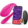 image:imageWeVibe Jive 2 Wearable Panty Vibrator  Egg Vibrator for Women Couples  App amp Remote Control G Spot Massager  Discreet Long Distance Adult Sex Toys with 10 Intensity Levels  Waterproof  Pink