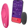 image:imageWeVibe Moxie Wearable Lay On Panty Vibrator  Remote amp App Control Vibrating Sex Toy for Couples  Clitoral Stimulator with 10 Intensity Levels  Adult Sexual Pleasure Tools  Waterproof  AquaPink