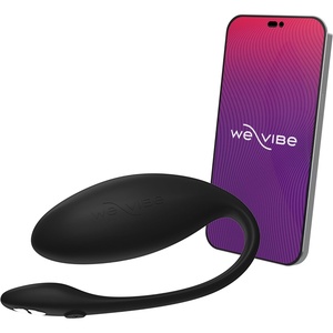 We-Vibe Jive Lite Wearable Panty Vibrator for Women | Discreet App Control G Spot Massager | Adult Sex Toys with 10 Intensity Levels | Egg Vibrators Gifts for Female Couples | Black(Black)