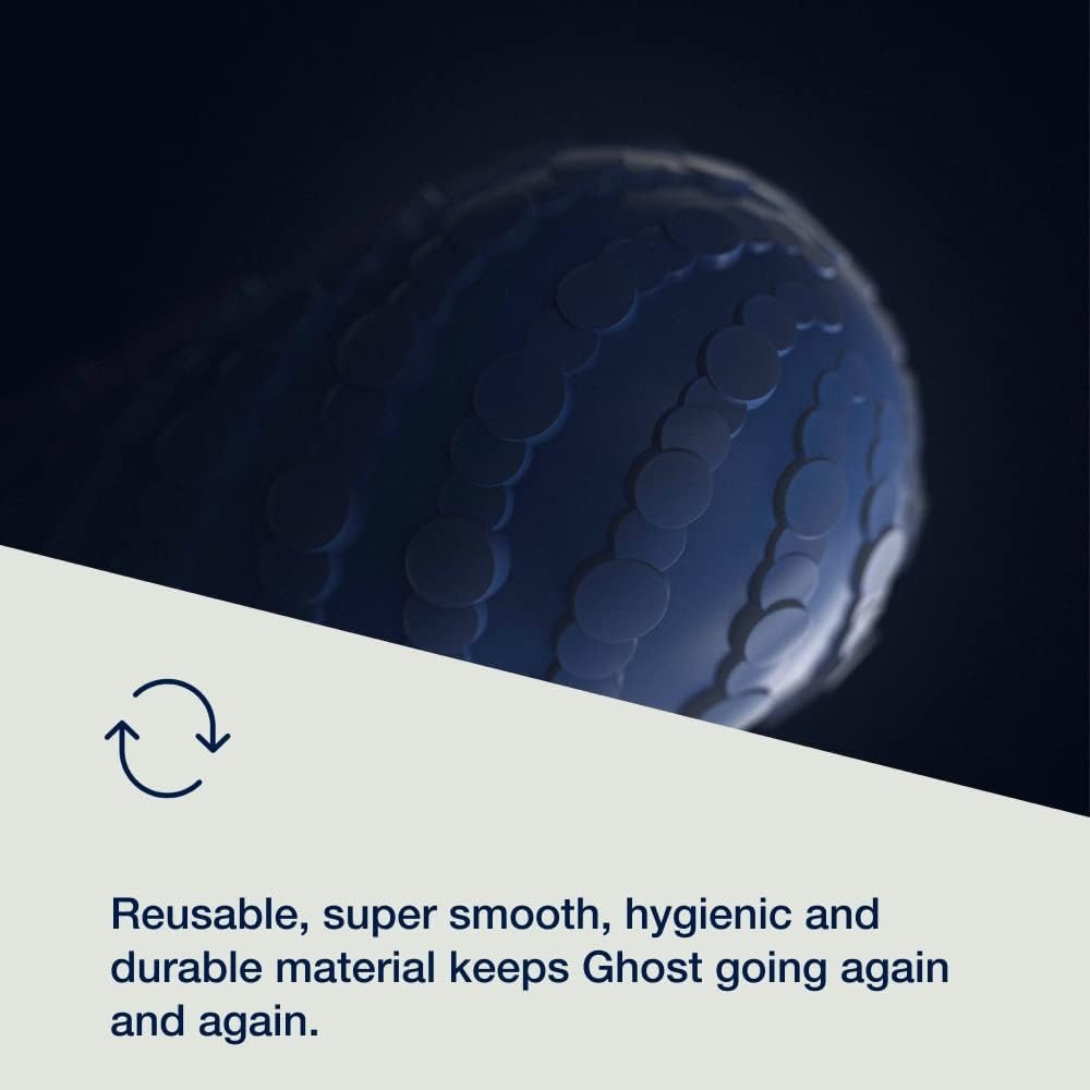 image:imageArcwave Ghost Male Masturbator Adult Toys for Him Resuable Textured Mens Stroker Silicone Penis Sleeve for Men Adult Male Sex Toys for Couples Penis Cup for Sex Doll Oral Stimulation BlueBlue