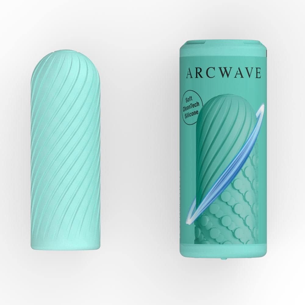 image:imageArcwave Ghost Male Masturbator Adult Toys for Him Resuable Textured Mens Stroker Silicone Penis Sleeve for Men Adult Male Sex Toys for Couples Penis Cup for Sex Doll Oral Stimulation BlueMint