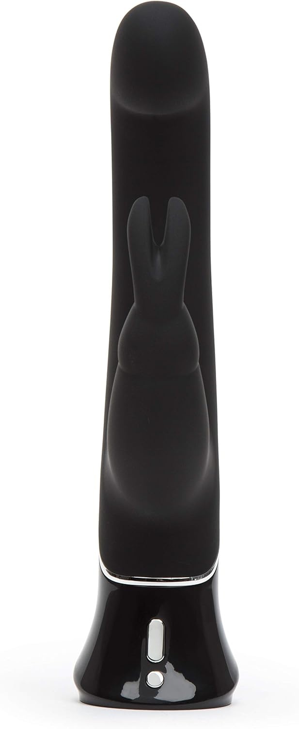 image:imageFifty Shades of Grey Greedy Girl Rabbit Vibrator 55 Inch Silicone G Spot Vibrator for Women Vibrating Dildo Dual Stimulation Adult Sex Toy Waterproof Personal Massager Gifts for Women Black