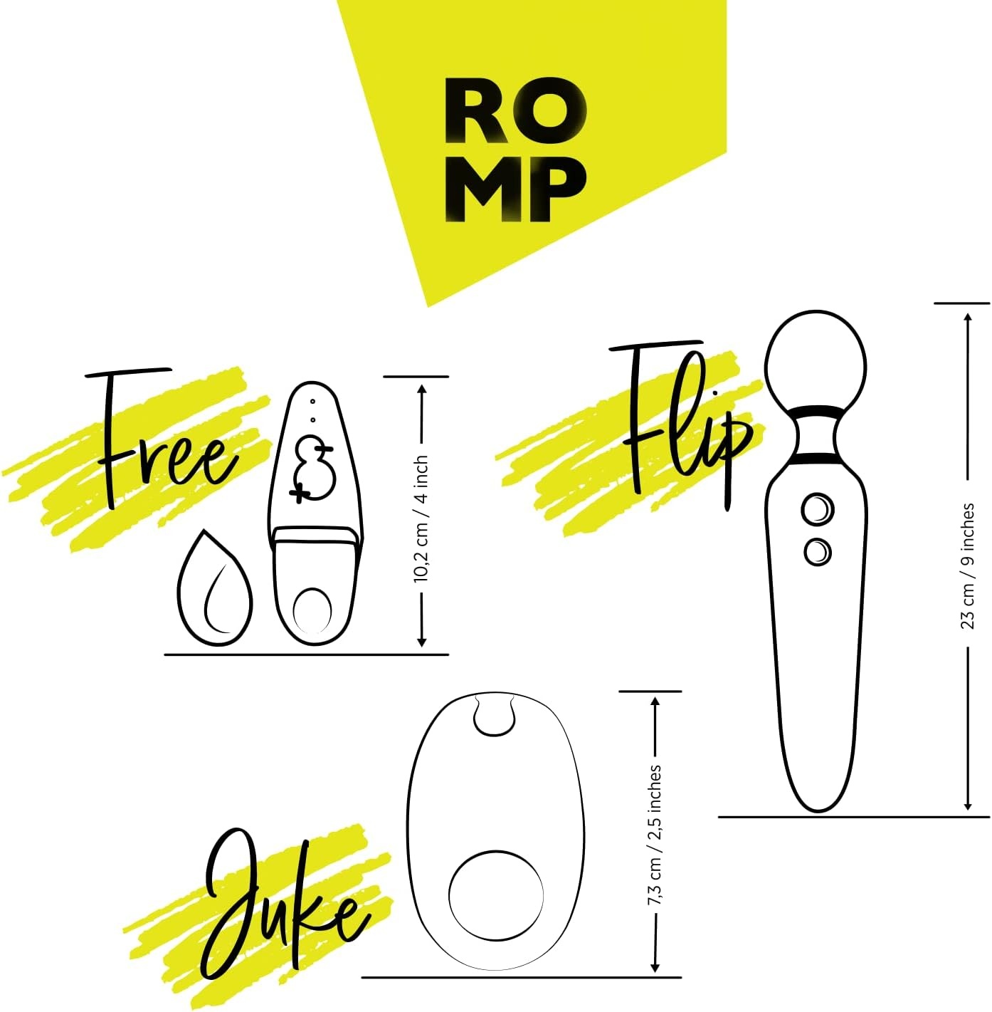 image:imageROMP Beat Bullet Vibrator Sex Toy Adult Sex Toys for Women Men amp Couples Powerful Clitoris Stimulator 6 Intensity Levels Pleasure Tools for Stimulation Couples Vibrator Gifts for WomenPleasure Kit