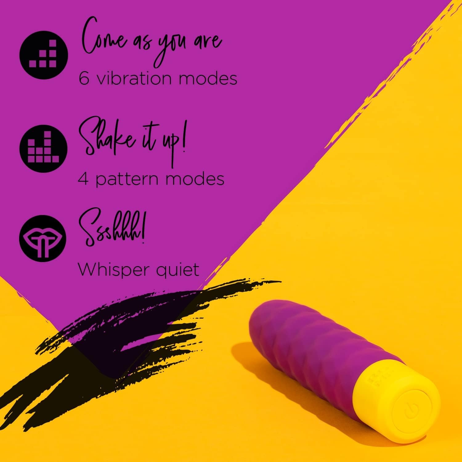 image:imageROMP Beat Bullet Vibrator Sex Toy Adult Sex Toys for Women Men amp Couples Powerful Clitoris Stimulator 6 Intensity Levels Pleasure Tools for Stimulation Couples Vibrator Gifts for WomenBeat