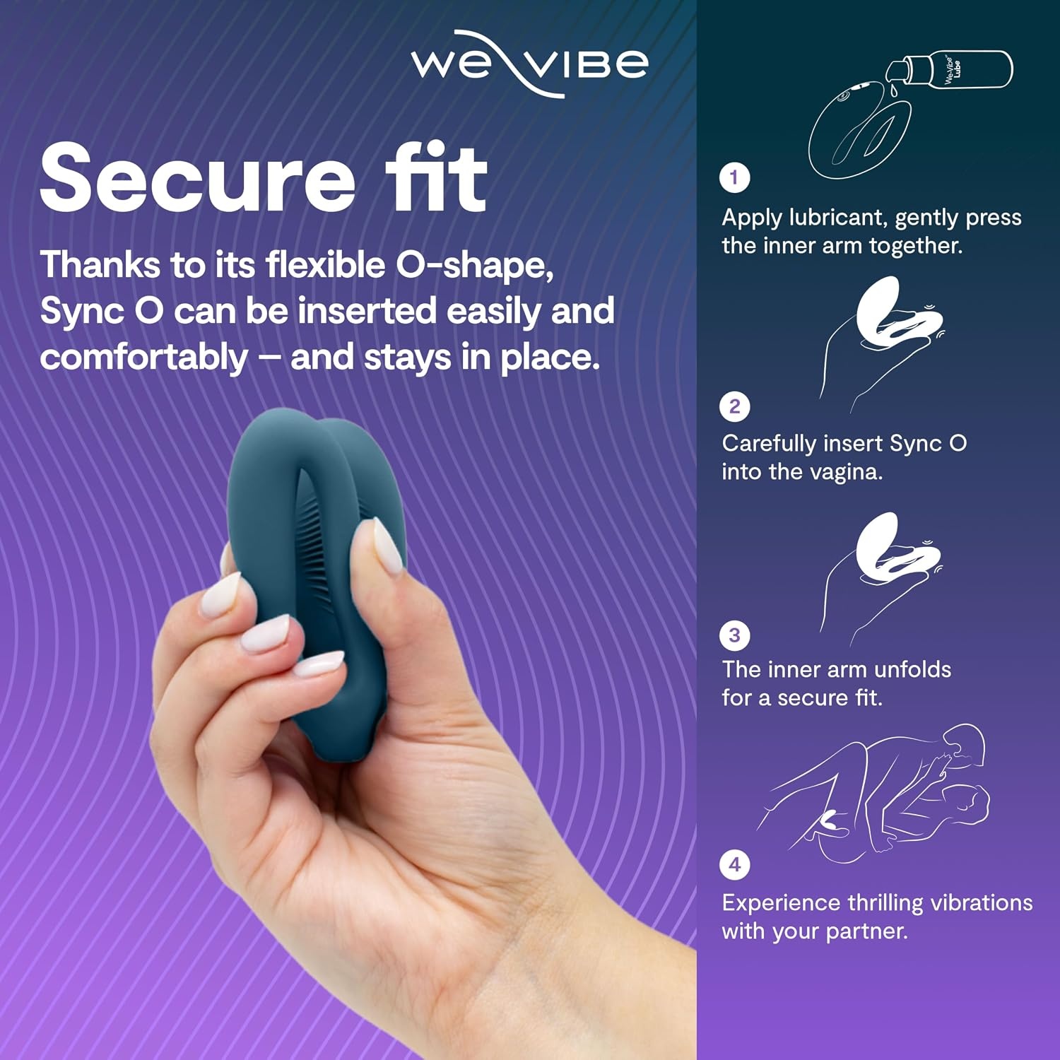 image:imageWeVibe Sync O Couples Vibrator Wearable Remote Control Vibrating Adult Toys 10 Vibrations App Controlled G Spot amp Clitoral Stimulator Vibrators for Women Personal Massager Sex Toy GreenVelvet Green