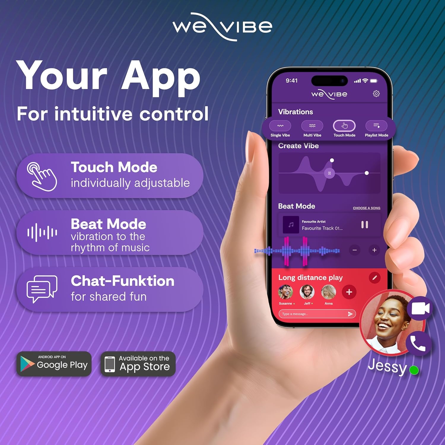 image:imageWeVibe Sync O Couples Vibrator Wearable Remote Control Vibrating Adult Toys 10 Vibrations App Controlled G Spot amp Clitoral Stimulator Vibrators for Women Personal Massager Sex Toy GreenVelvet Green