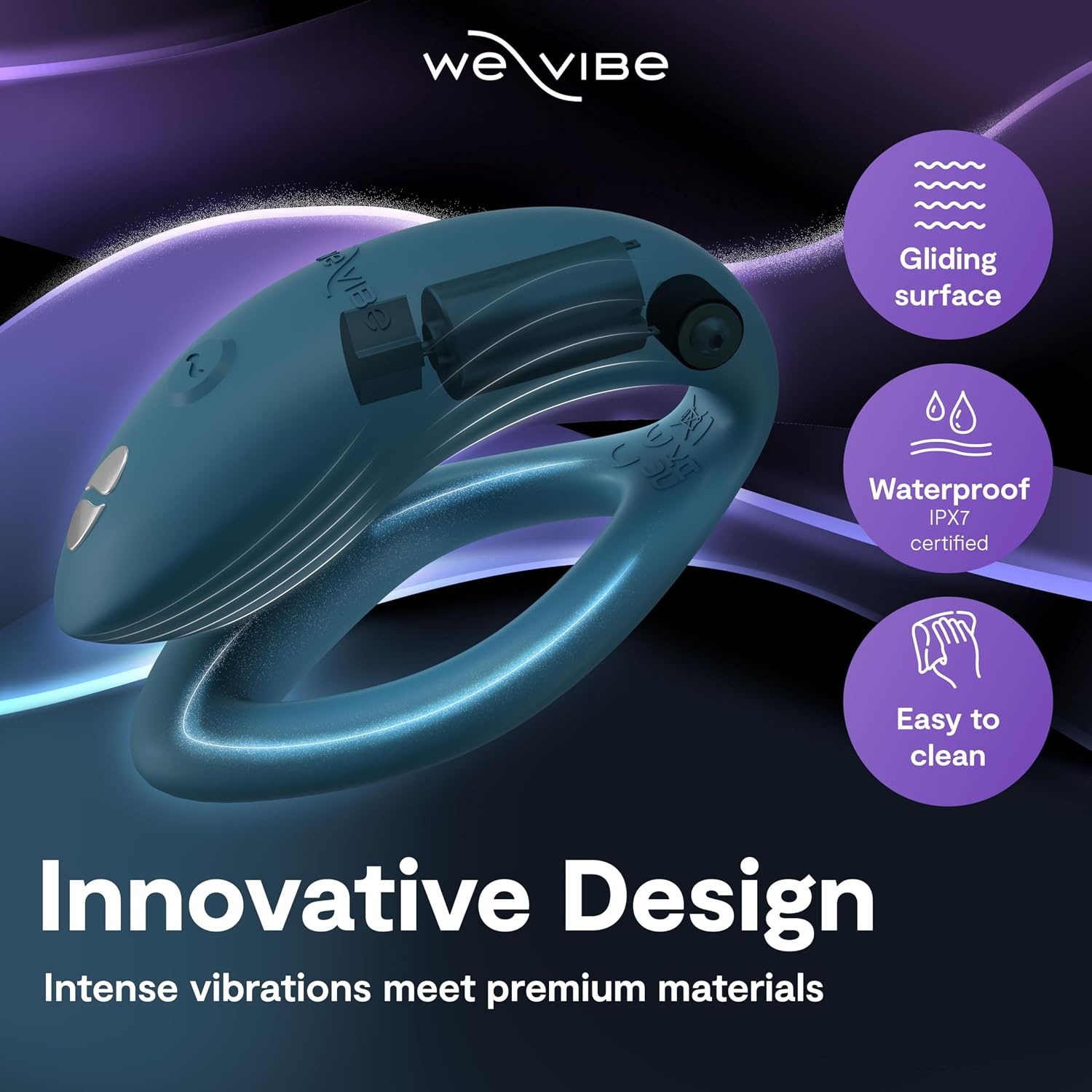 image:imageWeVibe Sync O Couples Vibrator Wearable Remote Control Vibrating Adult Toys 10 Vibrations App Controlled G Spot amp Clitoral Stimulator Vibrators for Women Personal Massager Sex Toy GreenVelvet Green