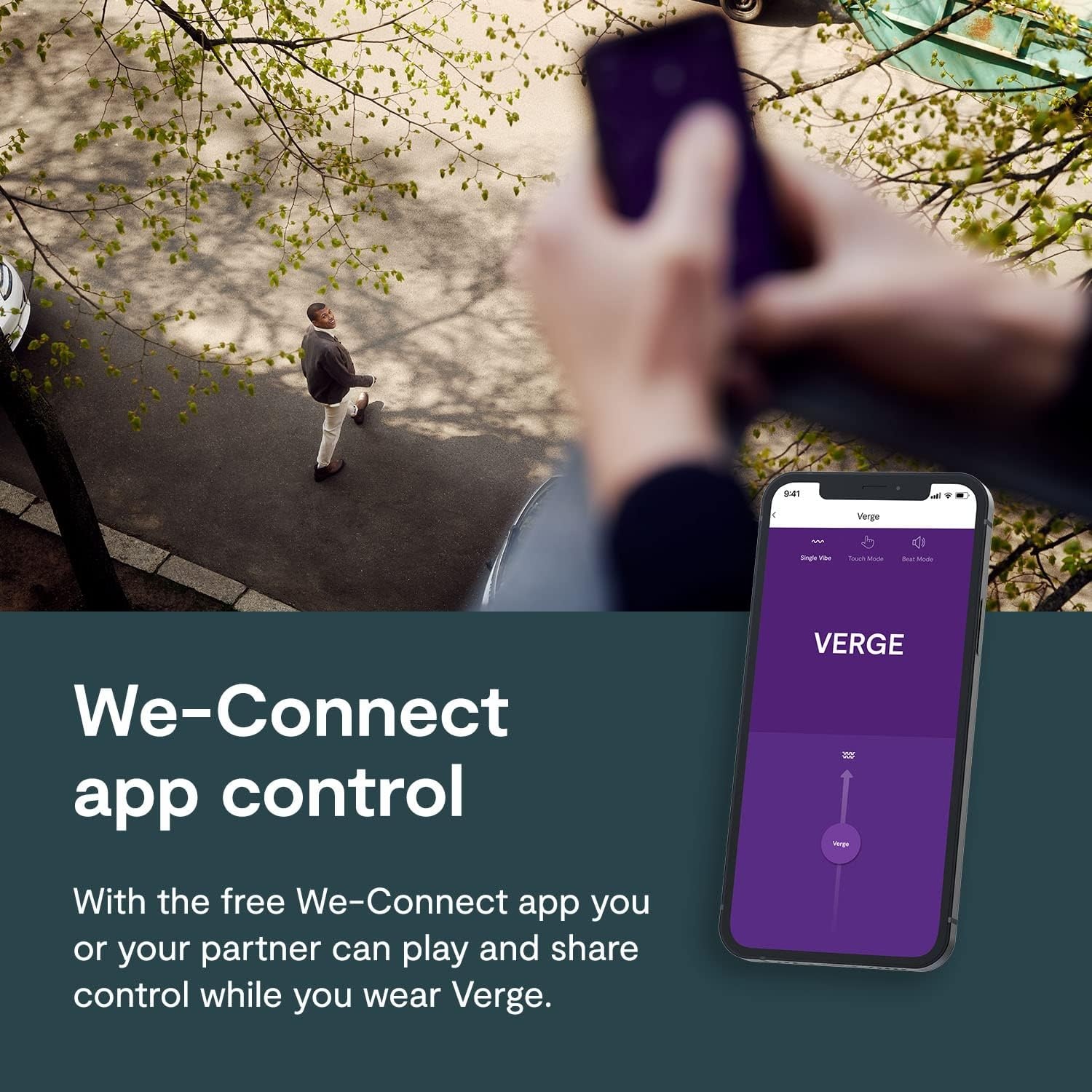 image:imageWeVibe Verge Vibrating Cock Ring Adult Toy Mens Perineum Vibrators App Control Penis Ring with 10 Vibrations Male Vibrator Silicone Games amp Gifts Wearable Adult Sex Toys for Men amp Couples