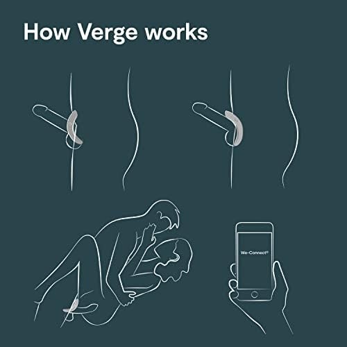 image:imageWeVibe Verge Vibrating Cock Ring App Controlled amp Womanizer Starlet White Pleasure Air Clitoris Sucker Couples Sex Toys Bundle