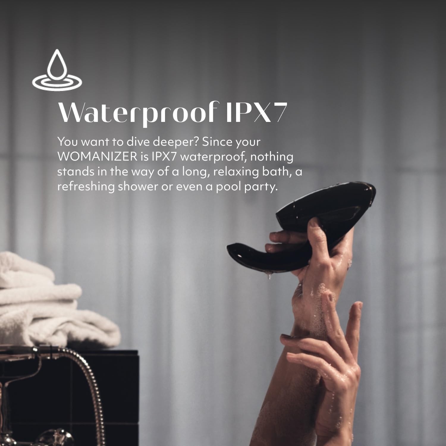 image:imageWomanizer InsideOut Clitoral Sucking Vibrator for Women Vibrating Sex Toy for Clit and Gspot Stimulation Rabbit Vibrator with 12 Intensity Levels Waterproof Woman Adult Sex Toy PurpleBlack