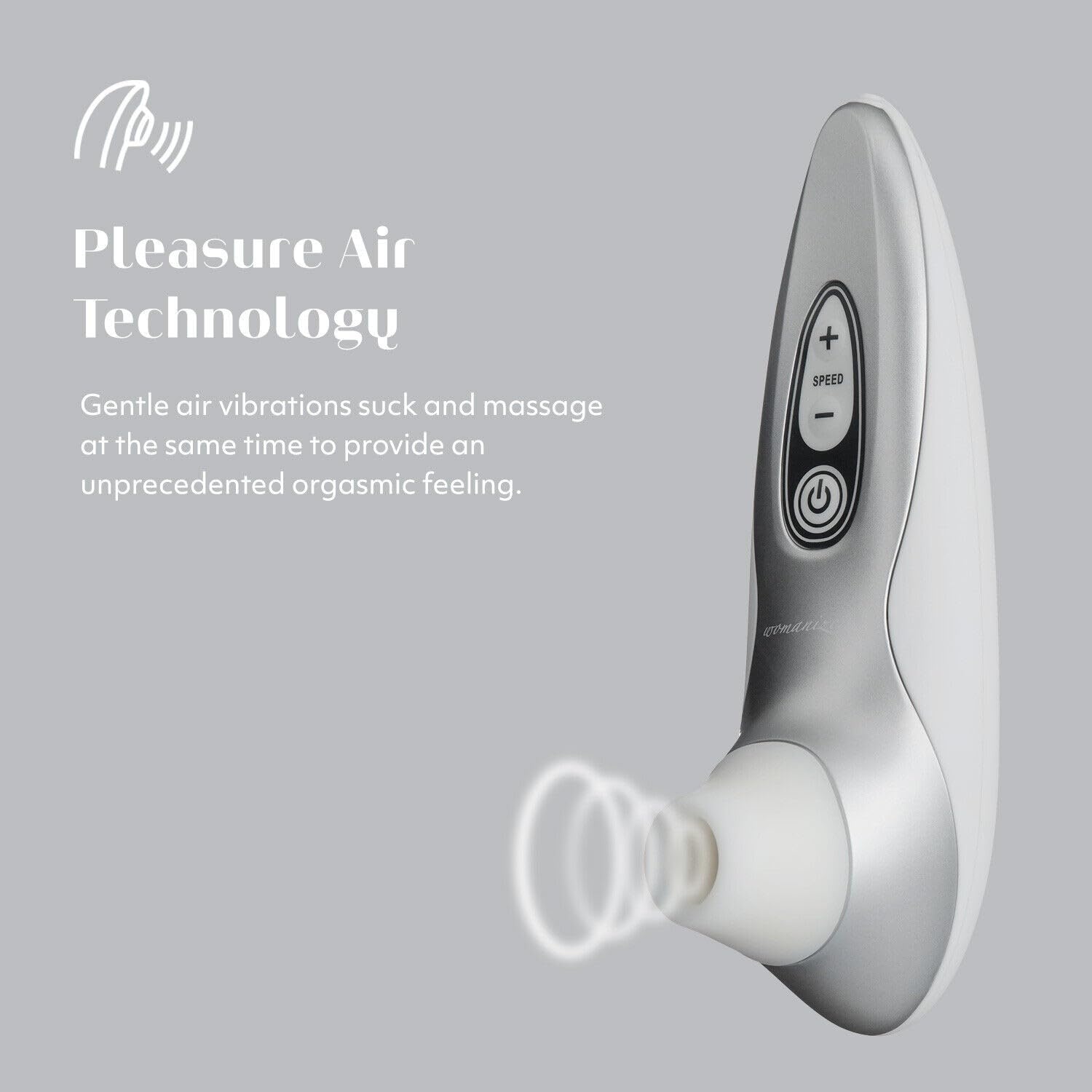 image:imageWomanizer Pro40 Clitoris Vibrator Sex Toy Clit Stimulator with 6 Suction Speeds Vibrating Dildo Adult Toys for Women Clit Sucker Sexual Pleasure Tools for Women Personal Massager Rose GoldWhite