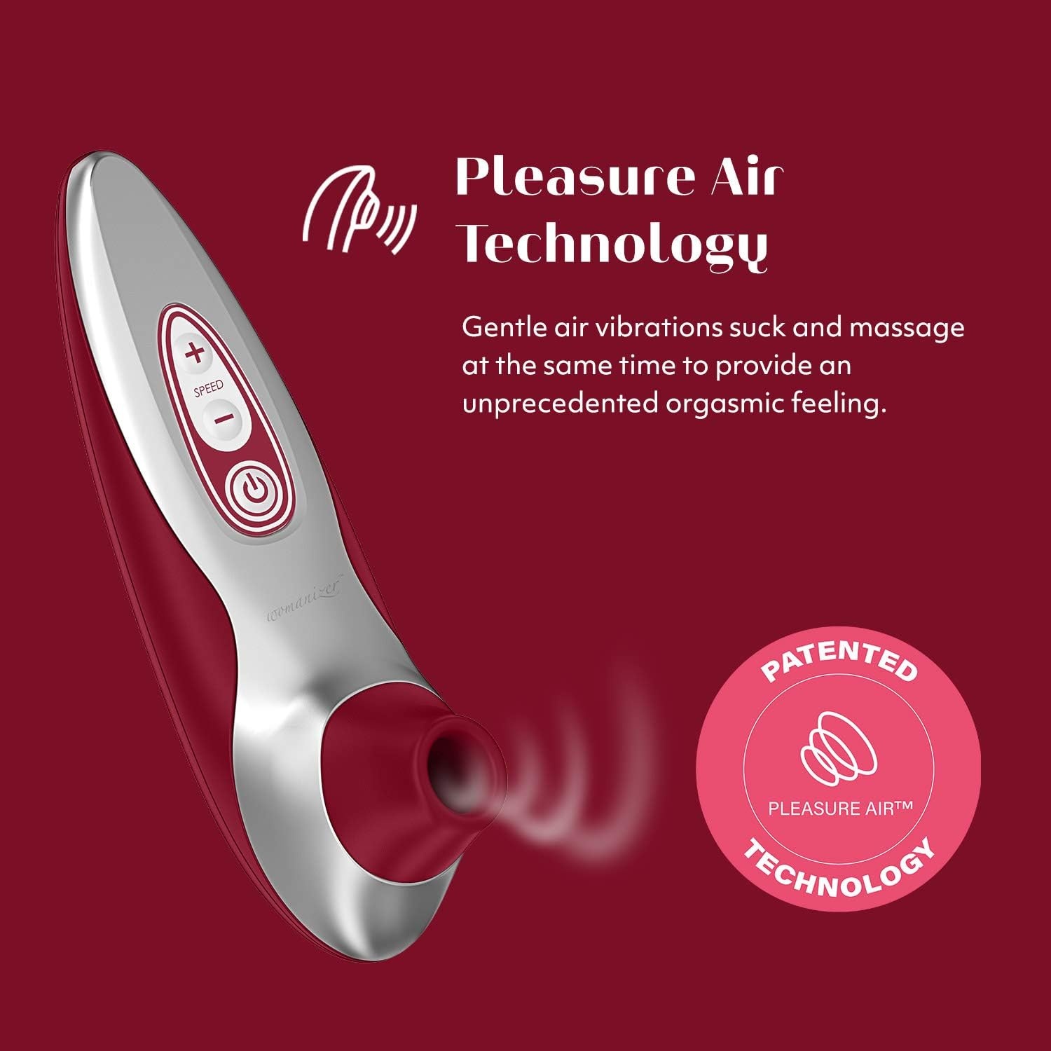 image:imageWomanizer Pro40 Red Pleasure Air Clitoris Sucker amp WeVibe Tango X Red Massage Bullet Vibrator Female Sex Toys Bundle