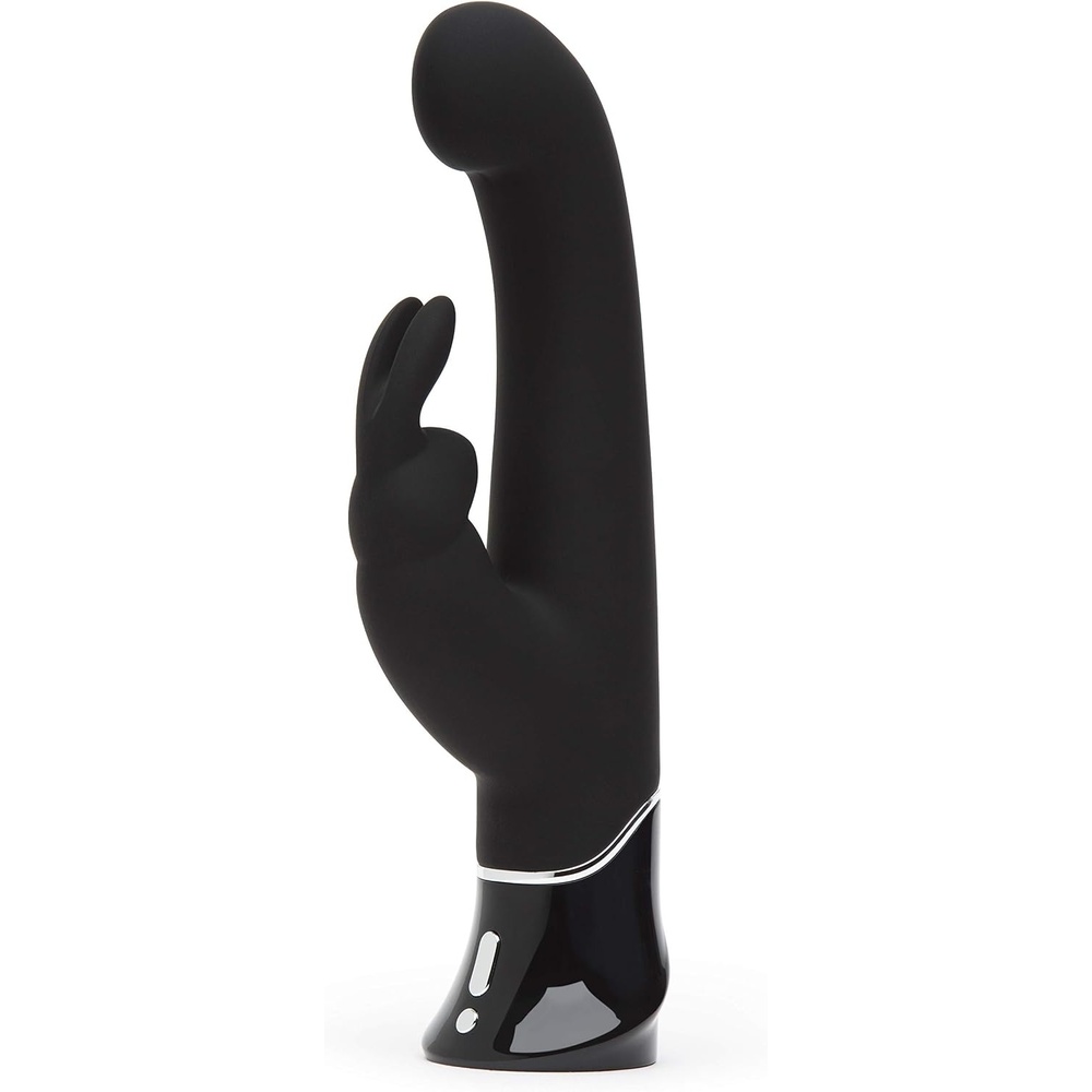 image:imageFifty Shades of Grey Greedy Girl Rabbit Vibrator  55 Inch Silicone G Spot Vibrator for Women  Vibrating Dildo Dual Stimulation Adult Sex Toy  Waterproof Personal Massager  Gifts for Women  Black