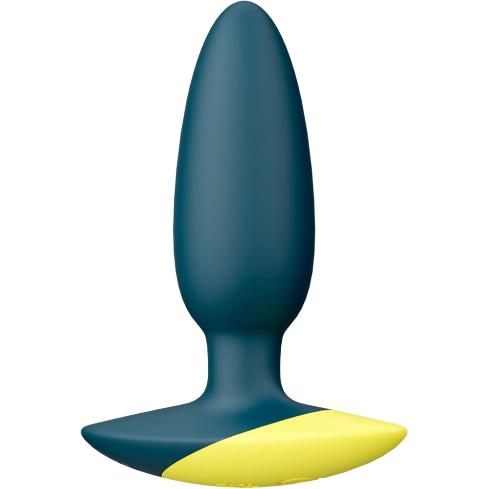 image:imageROMP Bass Vibrating Butt Plug Silicone Anal Plug for Men Women amp Couples 6 Vibration Modes Prostate Massager Waterproof Adult Toy 4 InchDark Green