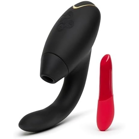 image:imageWomanizer InsideOut Black Dual Stimulation Pleasure Air Clitoris Stimulator Rabbit Vibrator amp WeVibe Tango X Red Powerful Mini Massager Vibrator Couples Sex Toys Bundle