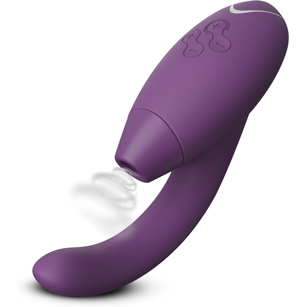image:imageWomanizer InsideOut Clitoral Sucking Vibrator for Women  Vibrating Sex Toy for Clit and Gspot Stimulation  Rabbit Vibrator with 12 Intensity Levels  Waterproof  Woman Adult Sex Toy  PurplePurple