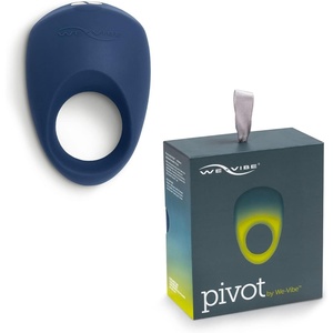 We-Vibe Pivot Vibrating Cock Ring for Men | Pleasure Penis Ring for Enhancing Stronger Erections Male Sex Toys | Long Distance App Control Vibrating Stimulation Device for Couples | 10 Vibration Modes