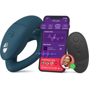 We-Vibe Sync O Couples Vibrator | Wearable Remote Control Vibrating Adult Toys | 10 Vibrations | App Controlled G Spot & Clitoral Stimulator | Vibrators for Women | Personal Massager Sex Toy | Green(Velvet Green)