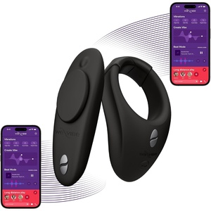 We-Vibe Tease Us Set Moxie + Bond Sex Toys | Wearable Panty Vibrator for Women & Cock Ring for Men | Clitoral Stimulator & Vibrating Penis Ring | Rechargeable & Waterproof | Adult Sex Toys for Couples